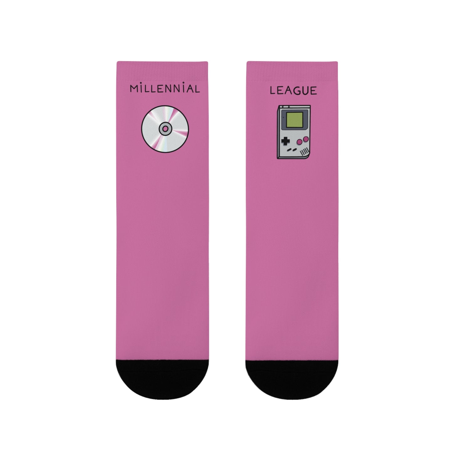 Millennial Socks in Pink