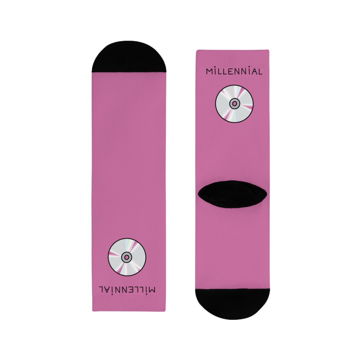 Millennial Socks in Pink