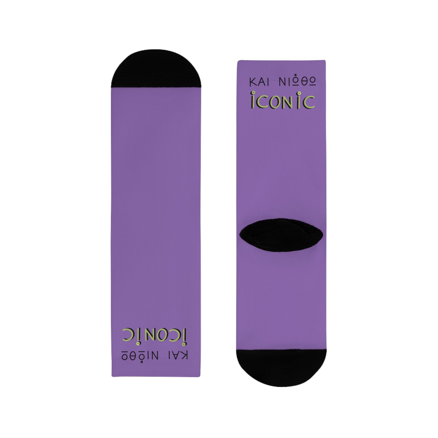 Gin Tonic Socks in Purple