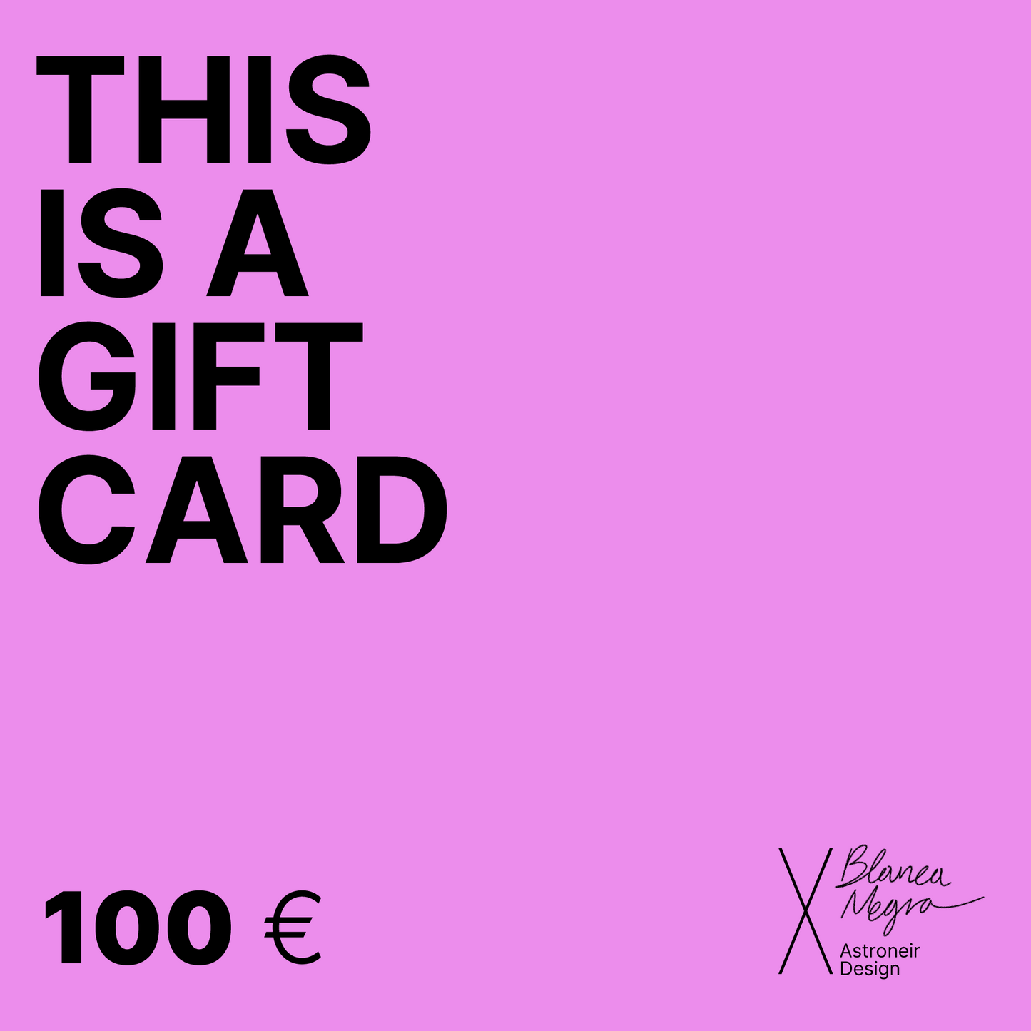 Astroneir Design Store Gift Card