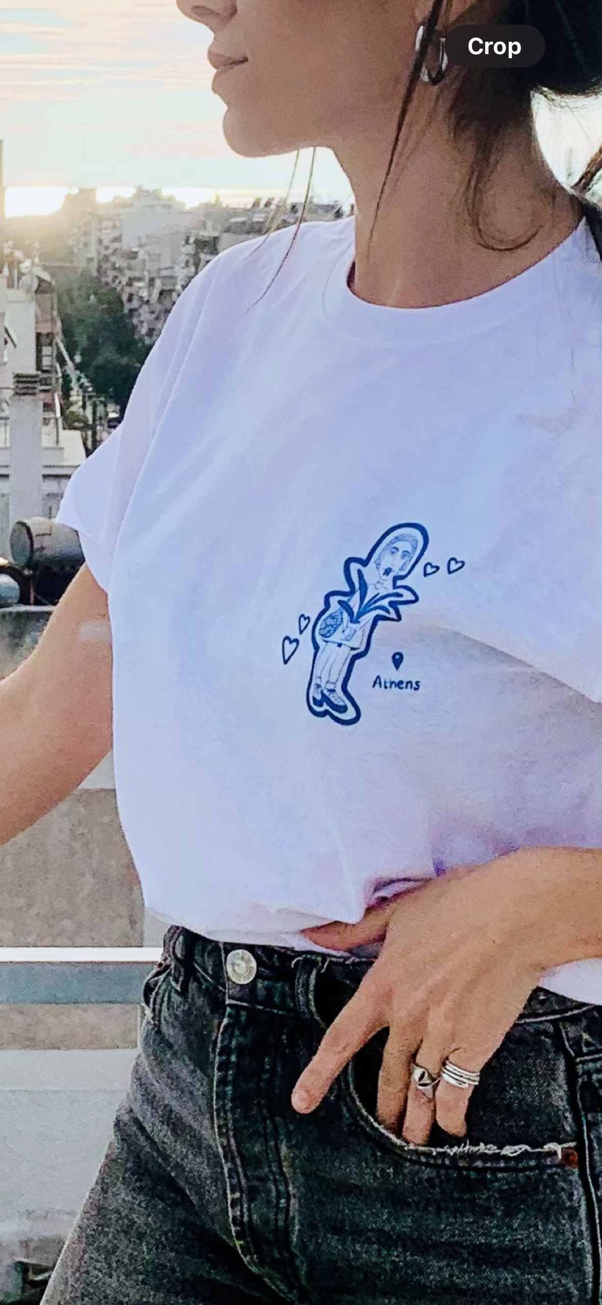 Athenian Girl Unisex T-shirt