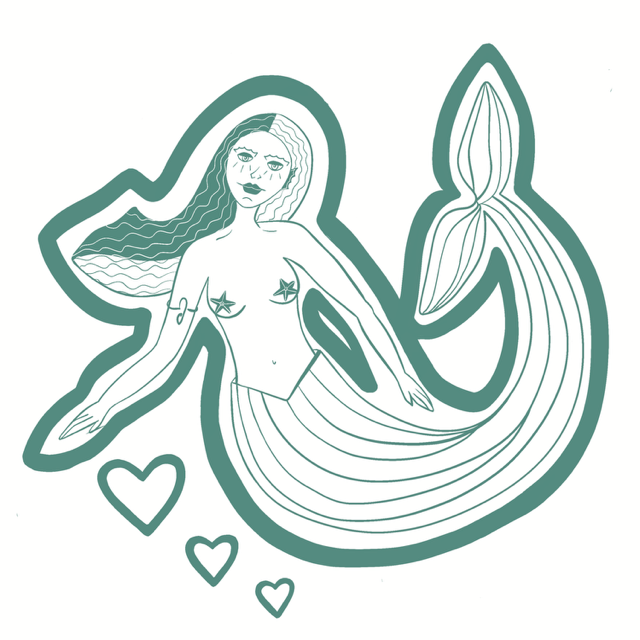 Not so little mermaid