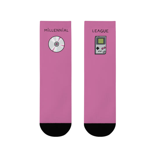 Millennial Socks in Pink