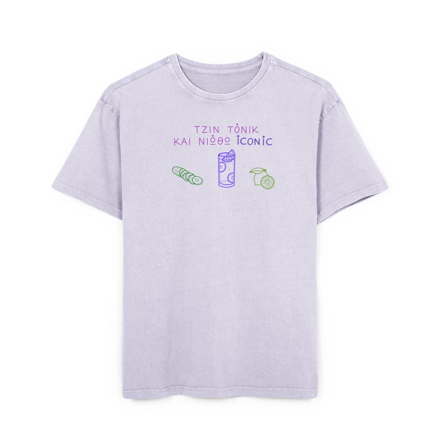 Gin Tonic OVERSIZED Tee - Pastels