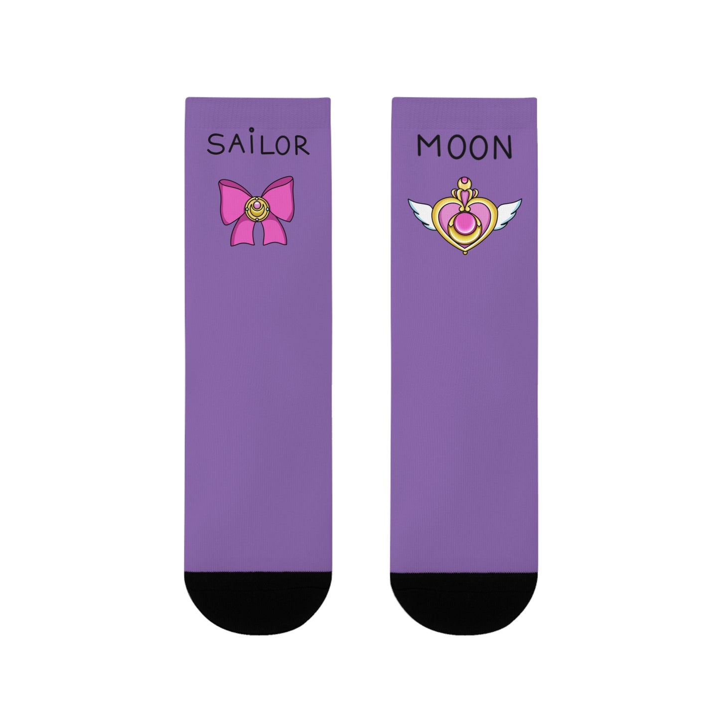 Sailor Moon Socks in Purple